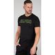 Alpha Industries Alpha Embroidery Heavy T-Shirt, noir-vert, taille M