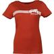 Rusty Stitches Motorcycle T-shirt dames, blanc-rouge, taille M pour Femmes