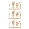 Miniatur-Krippenfiguren, 3er-Set