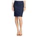 Ralph Lauren Skirts | Lrl Ralph Lauren Nautical Denim Pencil Skirt | Color: Black/Blue | Size: 2