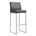 Denmark Grey Stainless Steel Barstool (Set of 2) - TOV Furniture TOV-K3638