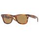 Ray-Ban RB2140 Original Wayfarer Sunglasses Light Tortoise Frame 50mm Crystal Brown Lens 954-5022