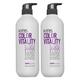 KMS ColorVitality Blonde Shampoo 750ml Double