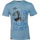 Rusty Stitches You Talkin To Me T-Shirt, bleu, taille 2XL