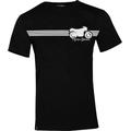 Rusty Stitches Motorcycle T-Shirt, noir-blanc, taille XL