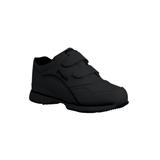 Women's The Tour Walker Sneaker by Propet in Black Leather (Size 9 1/2XX(4E))