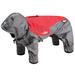 Red 'Arctic Blast' Full Bodied Winter Dog Coat with Blackshark Tech, Medium