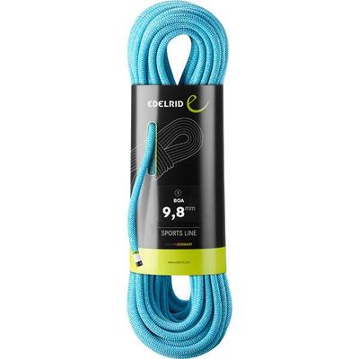 EDELRID Bergseil Boa 9,8mm, Größe 40 in Blau