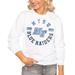 Women's White MTSU Blue Raiders Vintage Days Perfect Pullover Sweatshirt