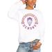 Women's White Northwestern State Demons Vintage Days Perfect Pullover Sweatshirt