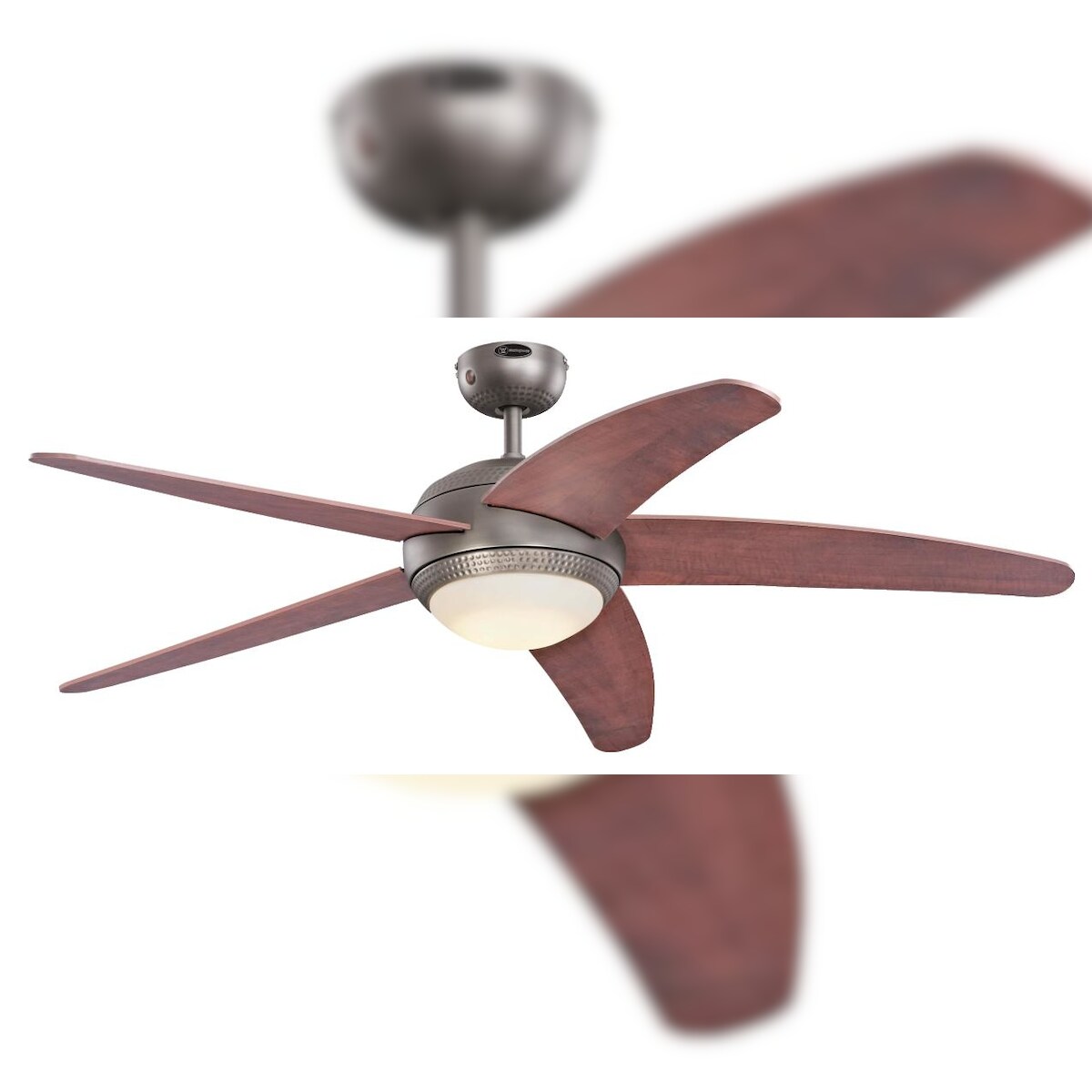 Westinghouse Deckenventilator Bendan LED Apfelholz mit Fernbedienung 132 Image