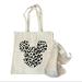 Disney Bags | Adorable Disney Inspired Re-Useable Tote | Color: Black/Cream | Size: Os