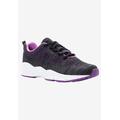 Women's Stability Fly Sneaker by Propet in Black Berry (Size 9 M)