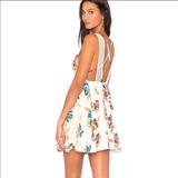 Free People Dresses | Darling Floral Mini Dress Free People | Color: White | Size: M