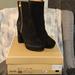 Michael Kors Shoes | Black Clunk Heel Bootie | Color: Black | Size: 9