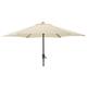 Garden Mile 2.7m Green Wind Up Parasol with Steel Shaft Outdoor Garden Patio Easy Assembly Easy Crank Open Garden Furniture Umbrella Sun Shade Covering Decking