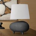 Tiptoe 18 1/2"H Black and Charcoal Ceramic Accent Table Lamp