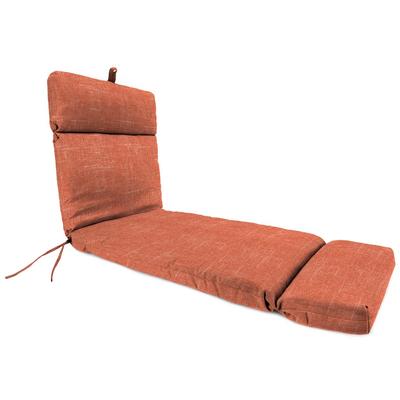Outdoor French Edge Chaise Lounge Cushion-TORY SUNSET RICHLOOM - Jordan Manufacturing 9552PK1-5957D