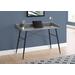 "Computer Desk / Home Office / Laptop / Storage Shelves / 48""L / Work / Metal / Laminate / Grey / Black / Contemporary / Modern - Monarch Specialties I 7541"