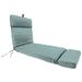 Outdoor French Edge Chaise Lounge Cushion- Sunbrella SHORE LINEN GLEN RAVEN - Jordan Manufacturing 9552PK1-3644H