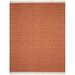 Brown 66 x 42 x 0.35 in Area Rug - Justina Blakeney x Loloi Rey Striped Handmade Flatweave Adobe Area Rug | 66 H x 42 W x 0.35 D in | Wayfair