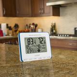 La Crosse Technology 308-1711bl Wireless Weather Station w/ Alerts | 4.4 H x 5.4 W x 1.69 D in | Wayfair