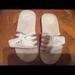 Adidas Shoes | Adidas Size 6 Flip Flops | Color: White | Size: 6