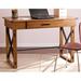 17 Stories Height Adjustable Standing Desk Wood in Brown | 48.5 W x 24.25 D in | Wayfair CA79F4669F7242E786A48266EF13DBB6