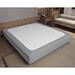 Eider & Ivory™ Clawson Box Spring Cover in Gray | 18 H x 75 D in | Wayfair C25F301915FD4051BD987C225587AC4D