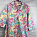 Polo By Ralph Lauren Intimates & Sleepwear | Lauren Ralph Lauren Floral Sleepshirt Sz Med | Color: Blue/Pink | Size: M