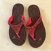 American Eagle Outfitters Shoes | American Eagle Outfitters Flip Flops | Color: Pink | Size: 8