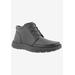 Men's TREVINO Ankle Boots by Drew in Black Leather (Size 11 1/2 D)