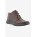 Men's TREVINO Ankle Boots by Drew in Brown Leather (Size 10 D)