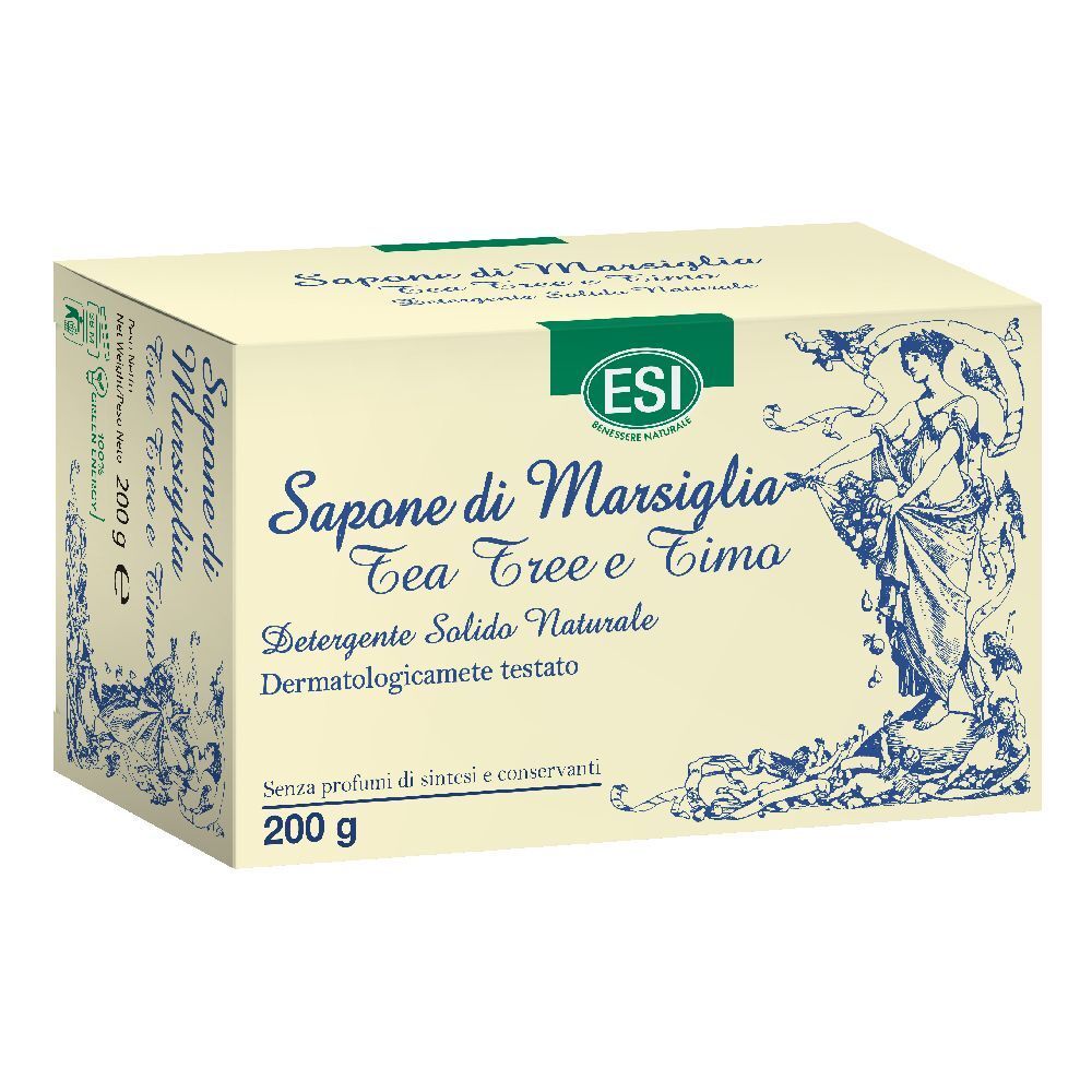 ESI Sapone di Marsiglia Tea Tree e Timo 200 g