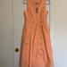 J. Crew Dresses | J.Crew Midi Dress Size 6 | Color: Orange | Size: 6
