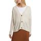 ESPRIT Women's 090ee1i306 Cardigan Sweater, Beige (289/Sand 5), X-Large