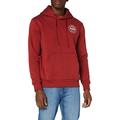 G-STAR RAW Men's Round Originals Hooded Sweatshirt, Dry red C235-5298, Small