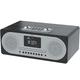 AZATOM Clockwood 2 DAB+ DAB FM Radio/CD PLAYER/Bluetooth 5.0/30 Watts Stereo Speaker/USB Charging & Player (Black) (Renewed)