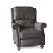 Bradington-Young Bancroft 37" Wide Club Recliner Fade Resistant in Gray | 43 H x 37 W x 43 D in | Wayfair 3001-BY-911000-84-ST-#9BN-PB