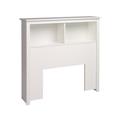 Charlton Home® Devonport Bookcase Headboard Wood in White | Twin | Wayfair C97731B87BF14DB1B47D02193AC58721