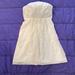 J. Crew Dresses | J Crew White Strapless Dress | Color: White | Size: 8