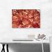 ARTCANVAS Ham Pattern Diner Restaurant Decor - Wrapped Canvas Photograph Print Canvas, Wood in Pink | 18 H x 26 W x 0.75 D in | Wayfair