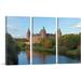 ARTCANVAS Castle Johannisburg, Aschaffenburg, Germany - Wrapped Canvas Photograph Print Metal in Blue/Green | 40 H x 60 W x 0.75 D in | Wayfair