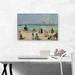 ARTCANVAS On the Beach 1868 by Edouard Manet - Wrapped Canvas Painting Print Canvas, Wood in Blue/Gray/Green | 18 H x 26 W x 1.5 D in | Wayfair