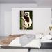 ARTCANVAS Lemur Home Decor - Wrapped Canvas Photograph Print Metal in Brown/Green/White | 40 H x 26 W x 0.75 D in | Wayfair OPEPHO229-1S-40x26