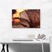 ARTCANVAS Barbecue Ham Meat Diner Restaurant - Wrapped Canvas Photograph Print Canvas in Brown | 18 H x 26 W x 1.5 D in | Wayfair OPEPHO33-1L-26x18