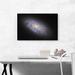 ARTCANVAS NASA Hubble Telescope Dwarf Spiral Galaxy - Wrapped Canvas Photograph Print Canvas in Black/Blue | 18 H x 26 W x 0.75 D in | Wayfair