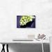 ARTCANVAS Wine Grapes Diner Restaurant Decor - Wrapped Canvas Photograph Print Canvas in Green | 12 H x 18 W x 0.75 D in | Wayfair