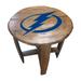 Imperial Tampa Bay Lightning Oak Barrel Table