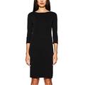 ESPRIT Collection Women's 117eo1e044 Party Dress, Black (Black 001), Large